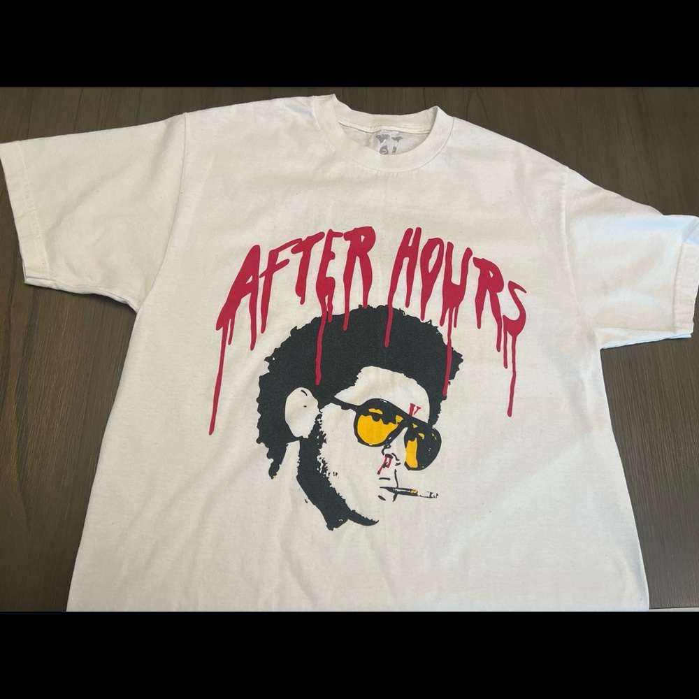 VLONE x The Weeknd White Bat Country Tee